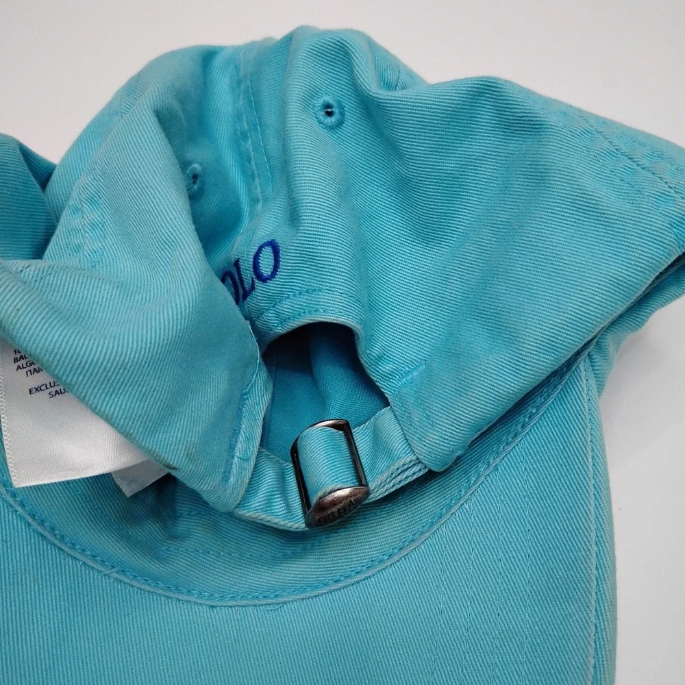 Polo Ralph Lauren Strapback Adjustable Hat Cap Light Blue